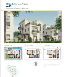 Biệt thự đơn lập 15x20m