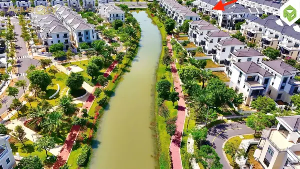 Nhà phố 8x20m hướng sông