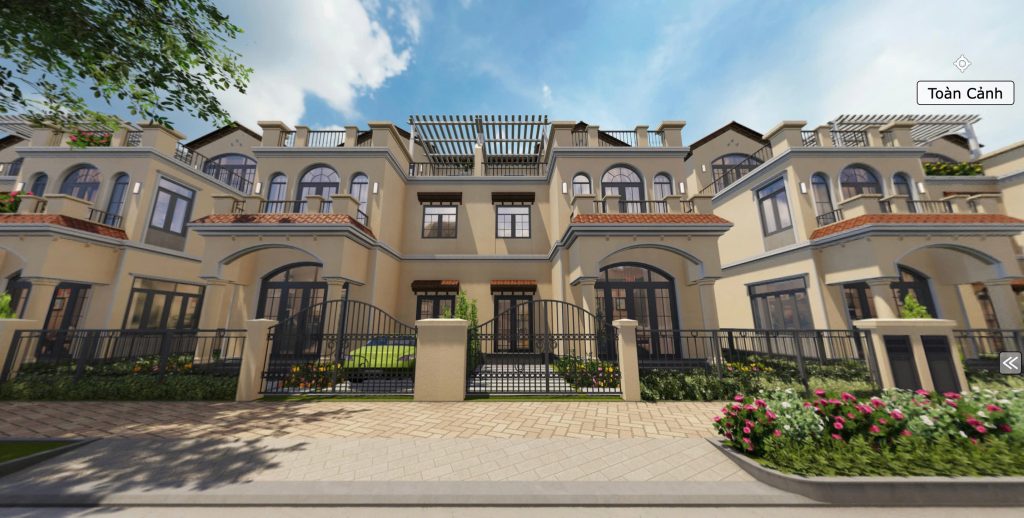 Biệt thự song lập 10x20m